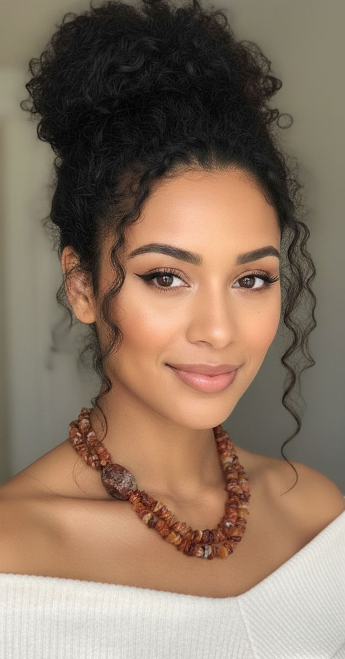 Carnelian Multi-strand Statement Necklace