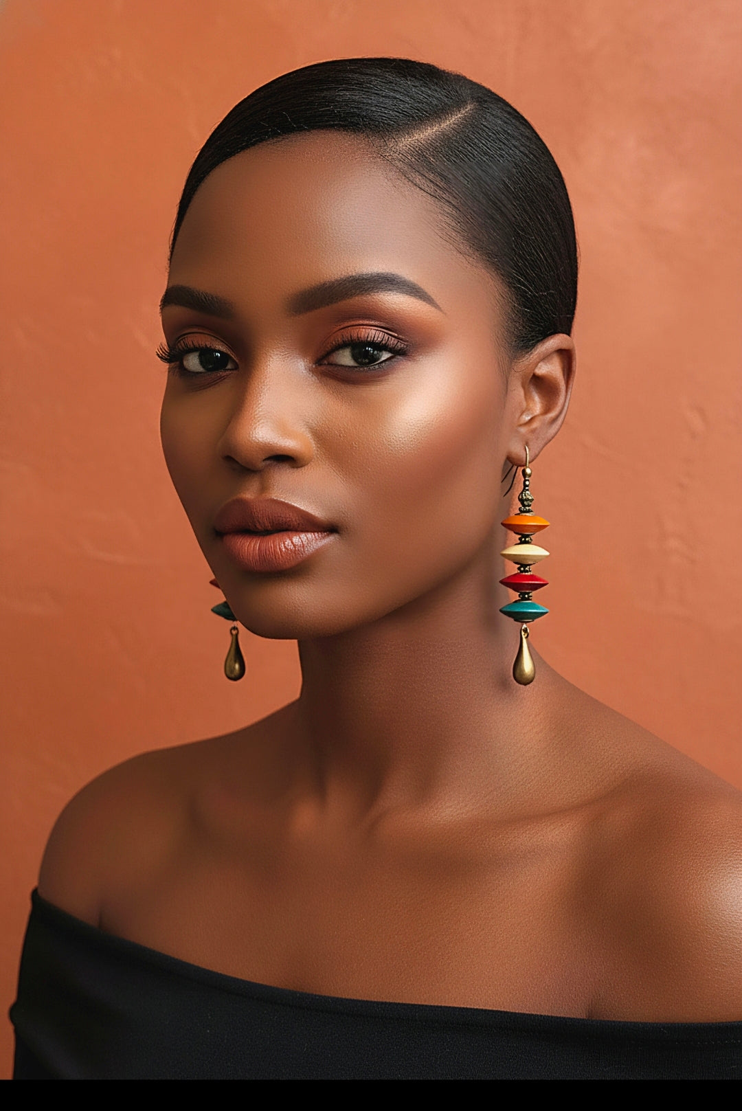 Multicolored Dangle Earrings